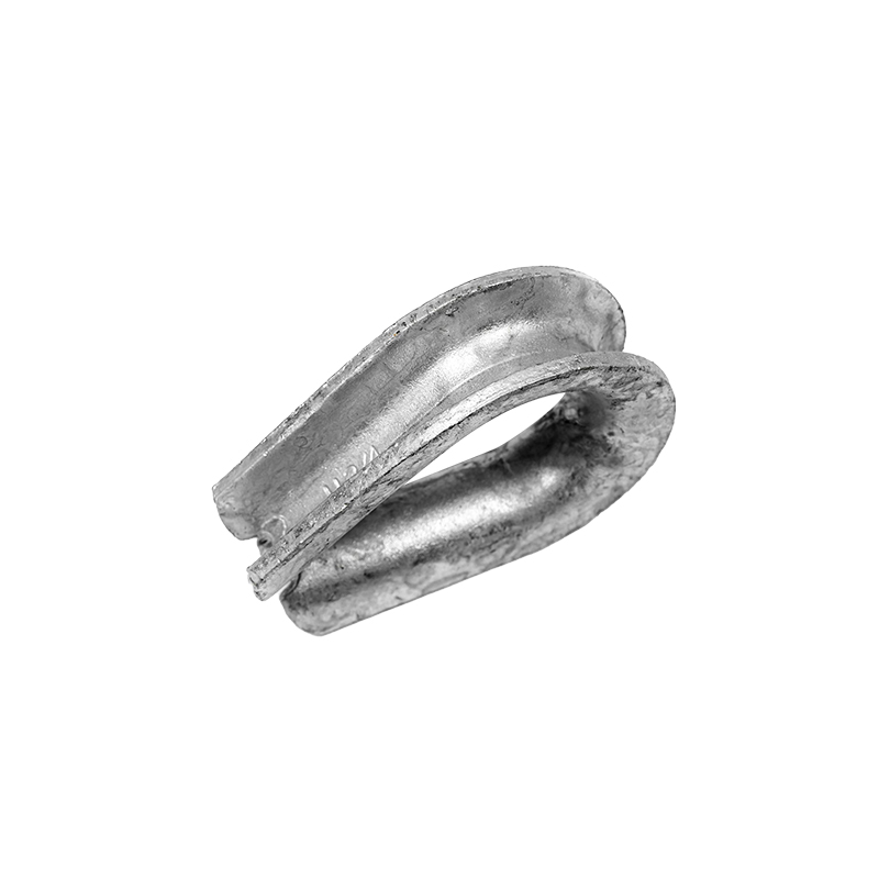 Hot dipped electric galvanized  a copper wire rope thimble