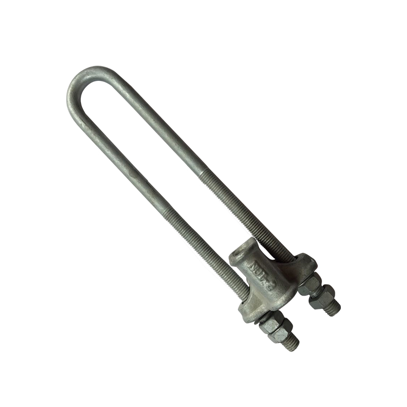 Hot - Dip Galvanized Steel Adjustable U Wedge clamp