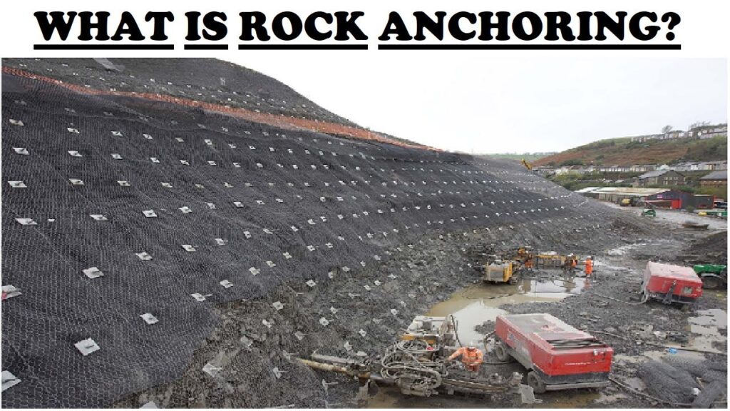 What is rock anchoring?