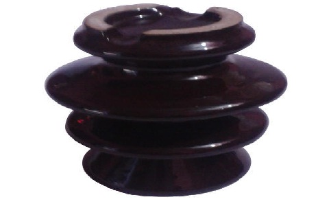 Pin type insulator as used on overhead transmission lines
