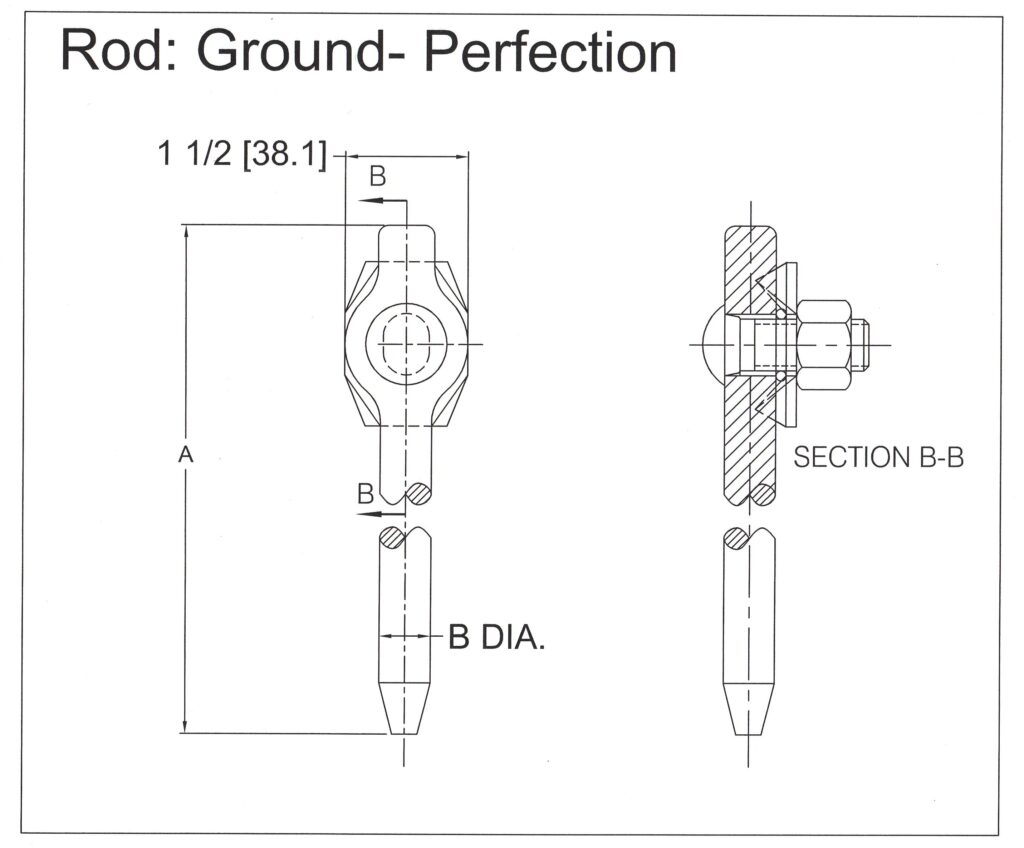 various features of the ground rod clamp