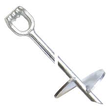 no wrench screw anchor as used in overhead transmission lines