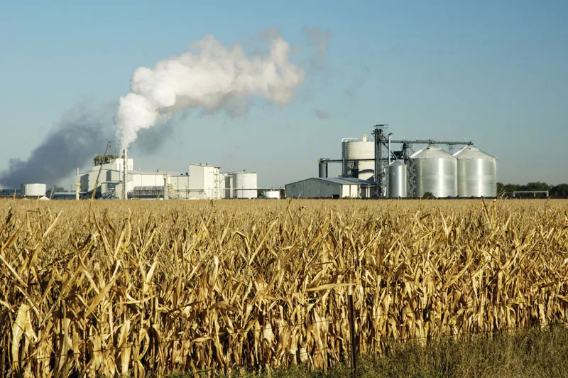 Biofuel energy plant in South America