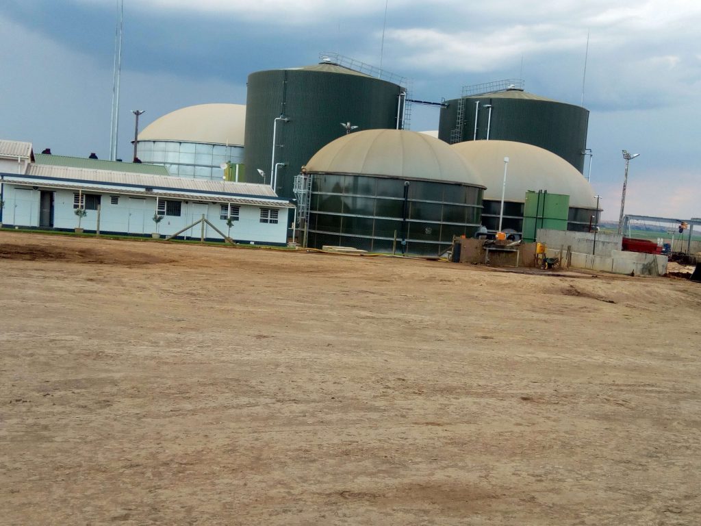 biogas production facility