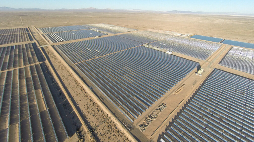 large-scale solar farm