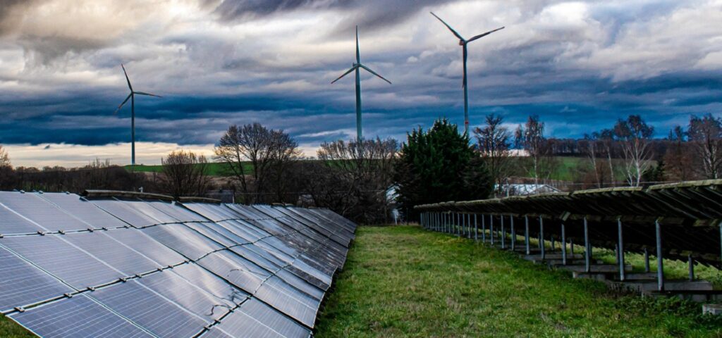 community-based solar panels