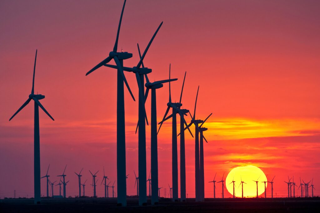 Wind energy supports renewable energy transition