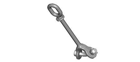 Y-clevis eye ensures structural integrity