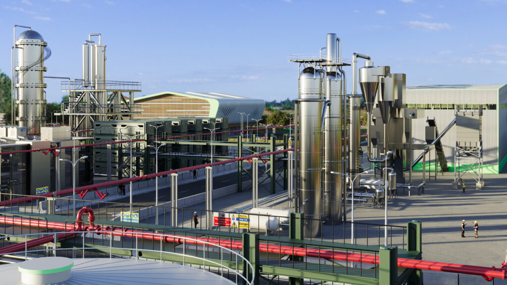 sustainable aviation fuel production plant