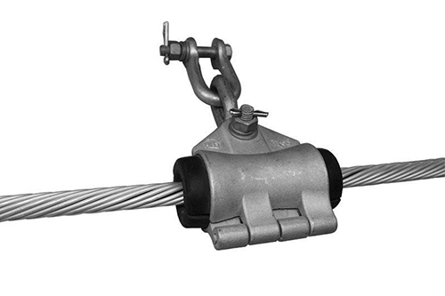 Suspension clamps securely hold conductors and cables in the TEGs