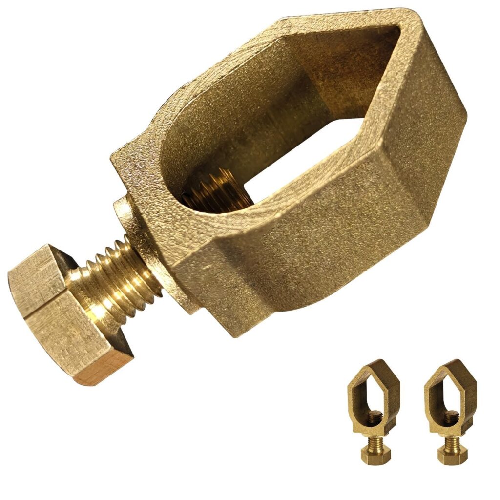 Ground rod clamps maintain operational continuity