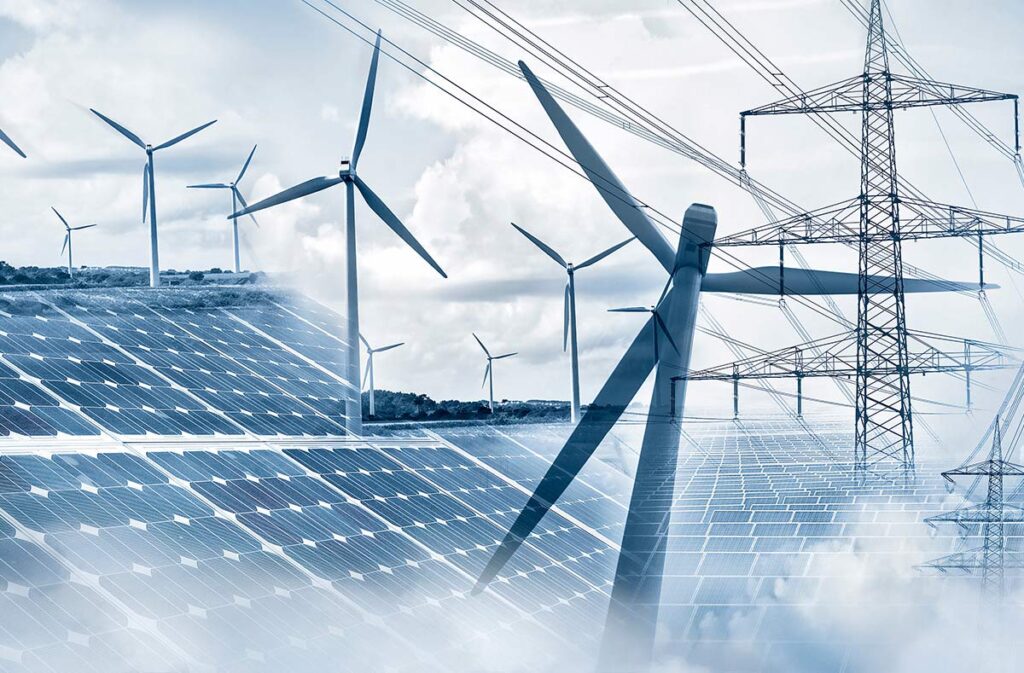 Smart grid integration with renewable energy