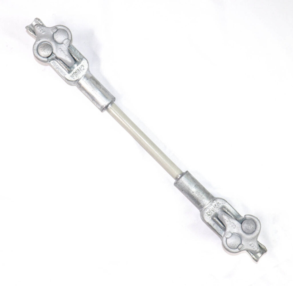 Fiberglass secondary connectors maintaining grid reliability