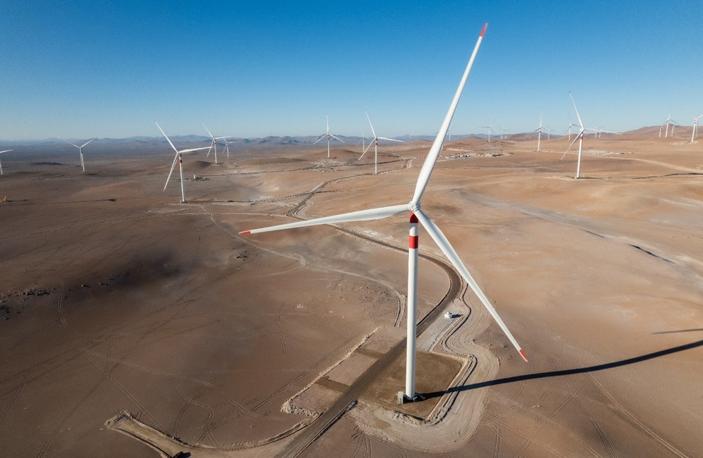 Wind farm development in Chile