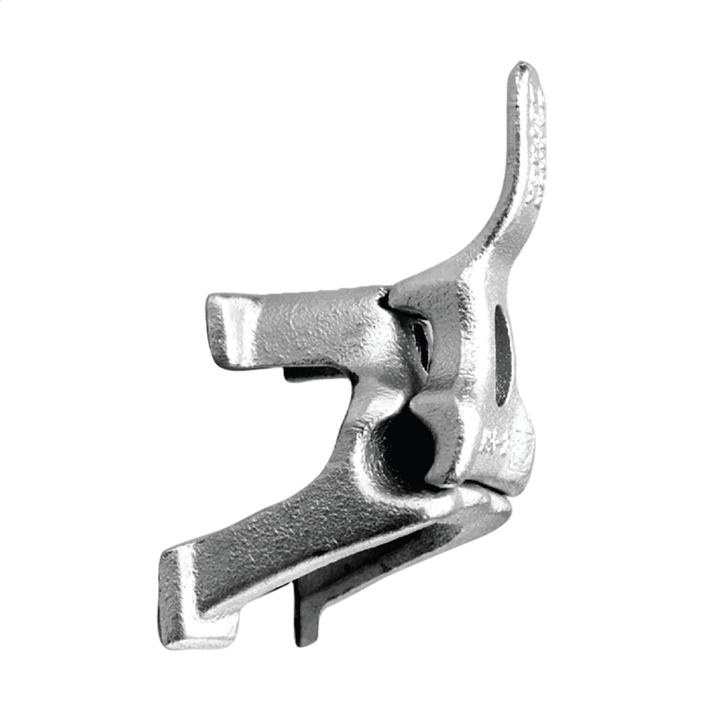 Aerial suspension clamps on on-site generation infrastructure