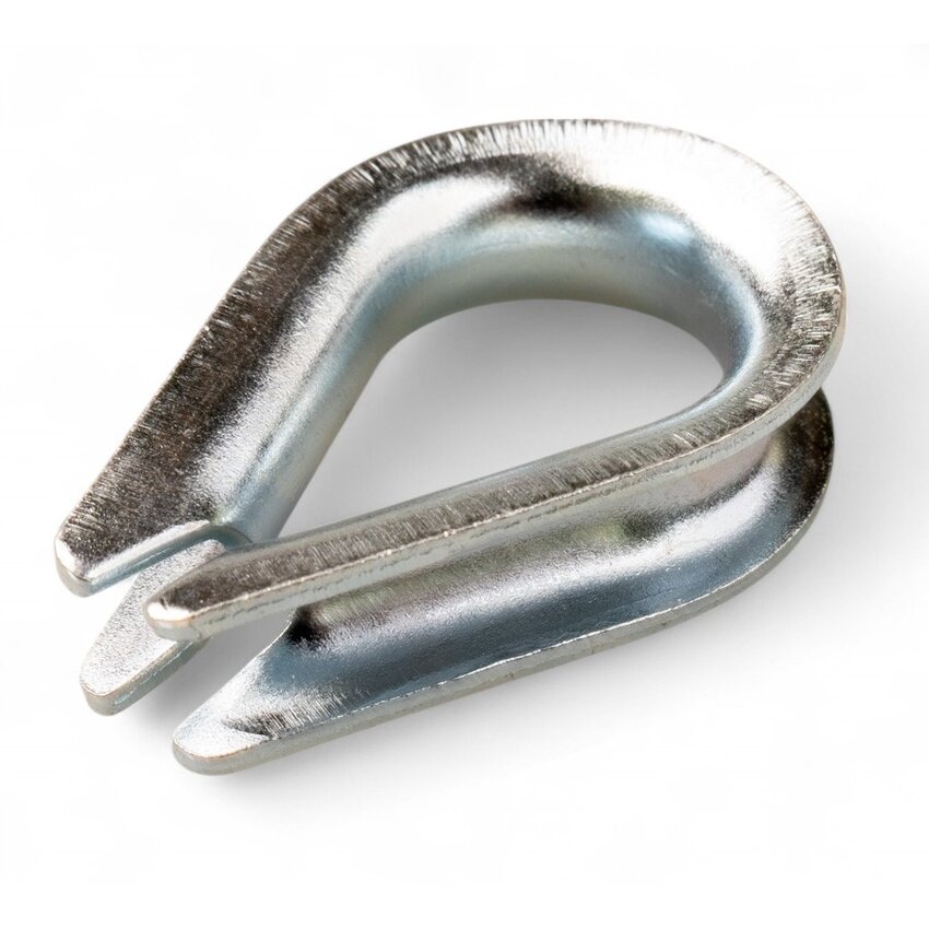 Thimbles reducing deformation on equipment