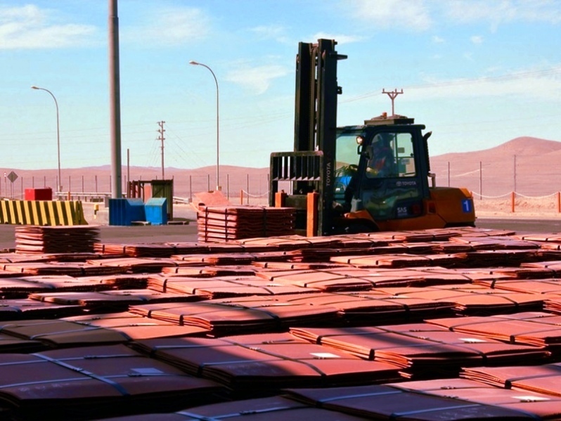 Chile's copper production and supply