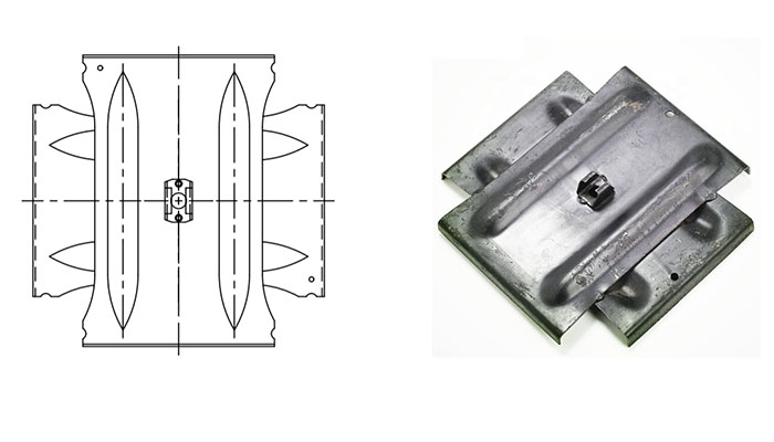 Cross plate anchor specifications