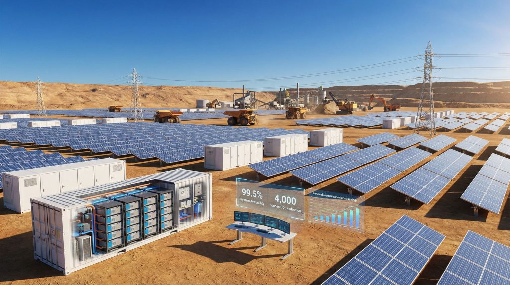 off-grid infrastructure integrating with renewables