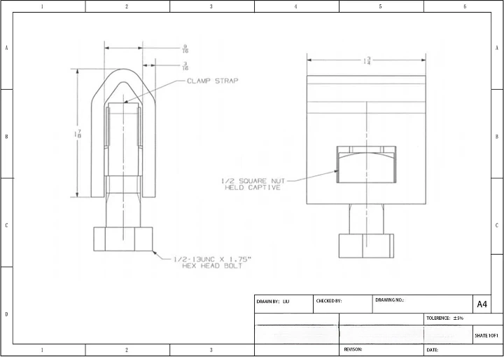 B strand ground clamps quality assurance