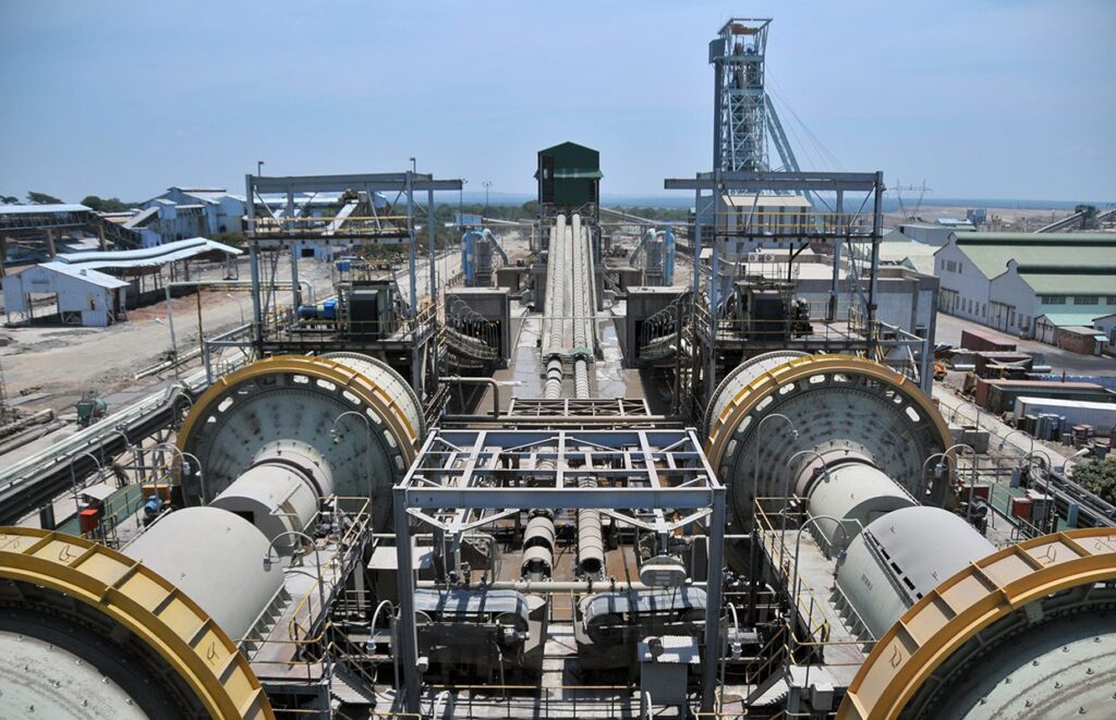 Copper and lithium mining infrastructure
