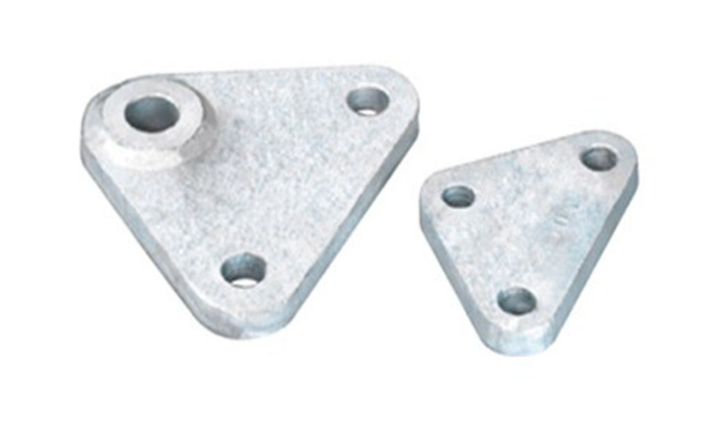 Yoke plates improves transmission line structures