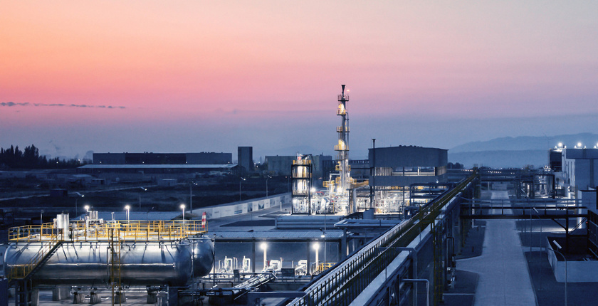 Green hydrogen and green ammonia facility