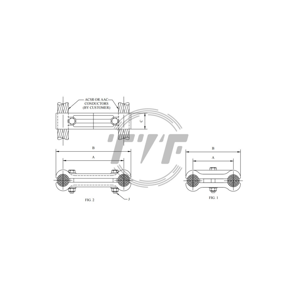 Cable spacer specifications