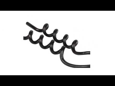 Formed wire spool ties maintain conductor stability