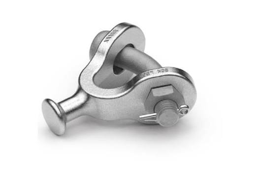 Y-clevis ball provides a secure mechanical connection for insulators